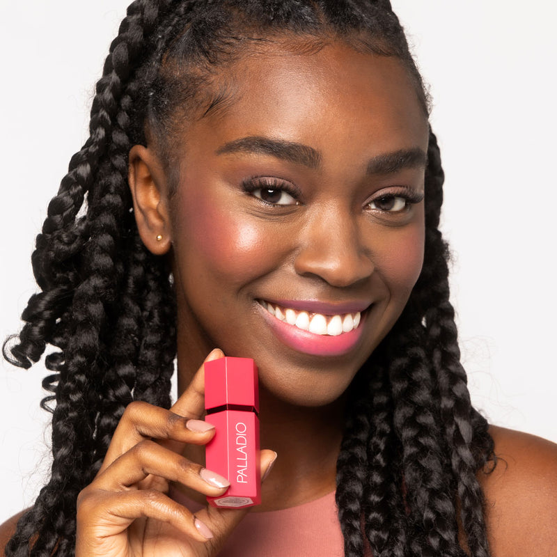 Palladio LIQUID BLUSH Blush & Lip Makeup White Smoke Deep Fuchsia - LIB06,Cool Pink - LIB05,Dusty Rose - LIB04,Dainty - LIB03,Rose Cloud - LIB02,Sunny Coral - LIB01