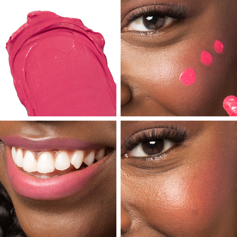Palladio LIQUID BLUSH Blush & Lip Makeup White Smoke Deep Fuchsia - LIB06,Cool Pink - LIB05,Dusty Rose - LIB04,Dainty - LIB03,Rose Cloud - LIB02,Sunny Coral - LIB01