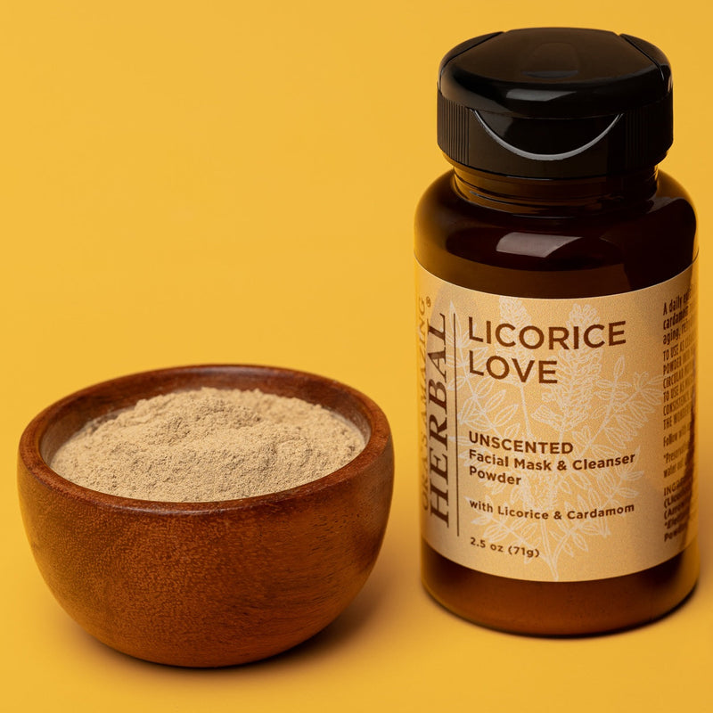 Ora's Amazing Herbal Licorice Love, Skin Soothing Facial Cleansing Powder Face Care