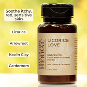 Ora's Amazing Herbal Licorice Love, Skin Soothing Facial Cleansing Powder Face Care