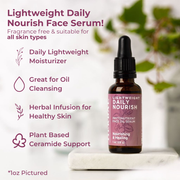 Ora's Amazing Herbal Lightweight Daily Nourish Face Oil Serum Skin Care