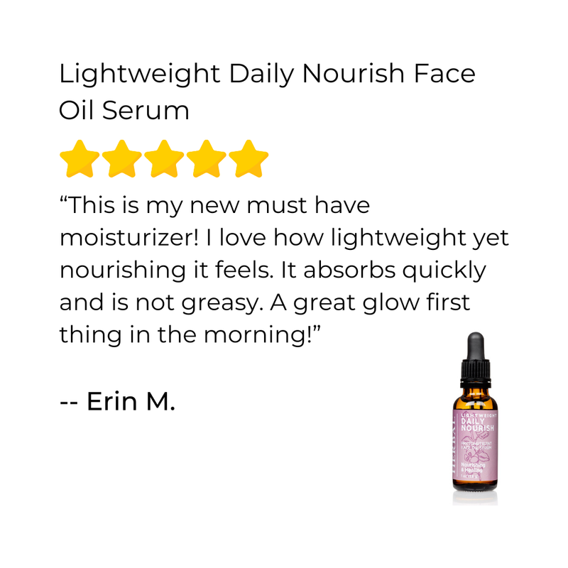 Ora's Amazing Herbal Lightweight Daily Nourish Face Oil Serum Skin Care