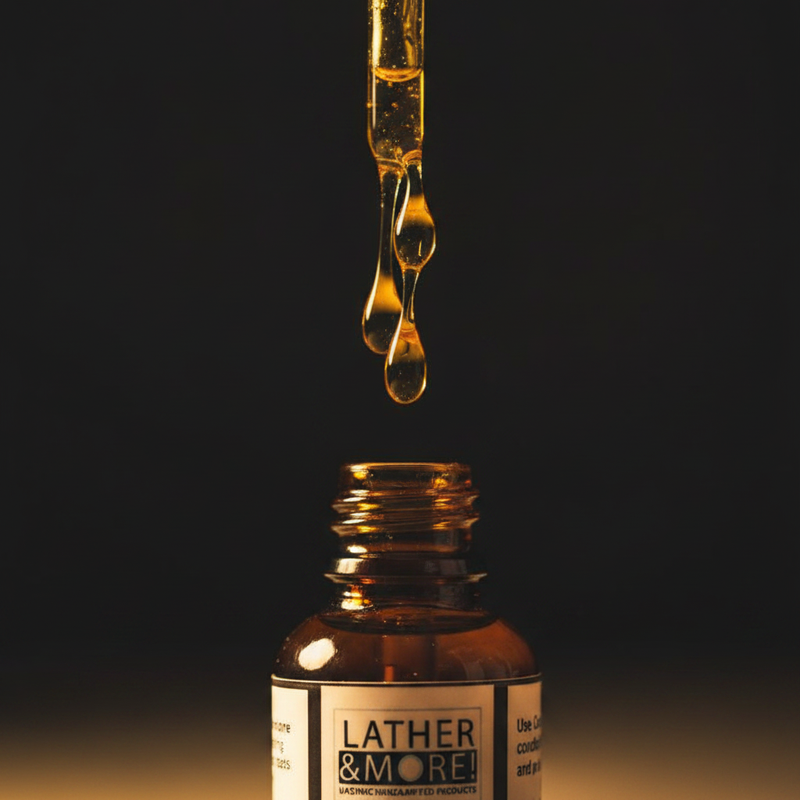 Lather and More! Like A Boss Premium Beard Oil beard oil Black