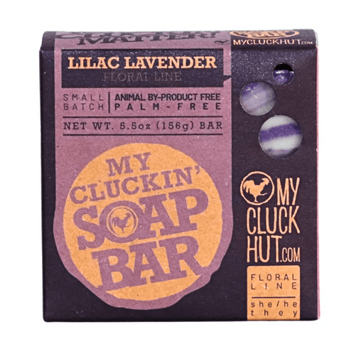 My Cluck Hut Lilac Lavender | My Cluckin' Soap Bar Soap