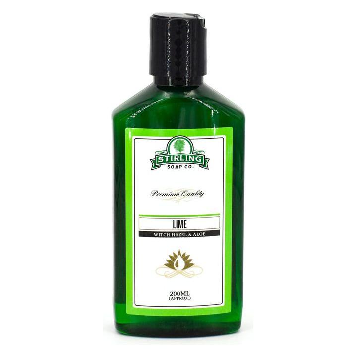 Stirling Soap Co Stirling Soap Co. Lime Witch Hazel & Aloe 200 ml Shaving Soap