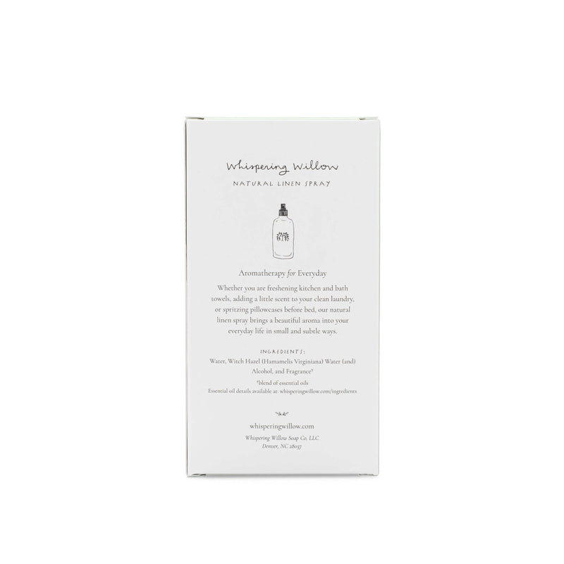 Whispering Willow Eucalyptus & Mint Natural Linen Spray Linen Spray