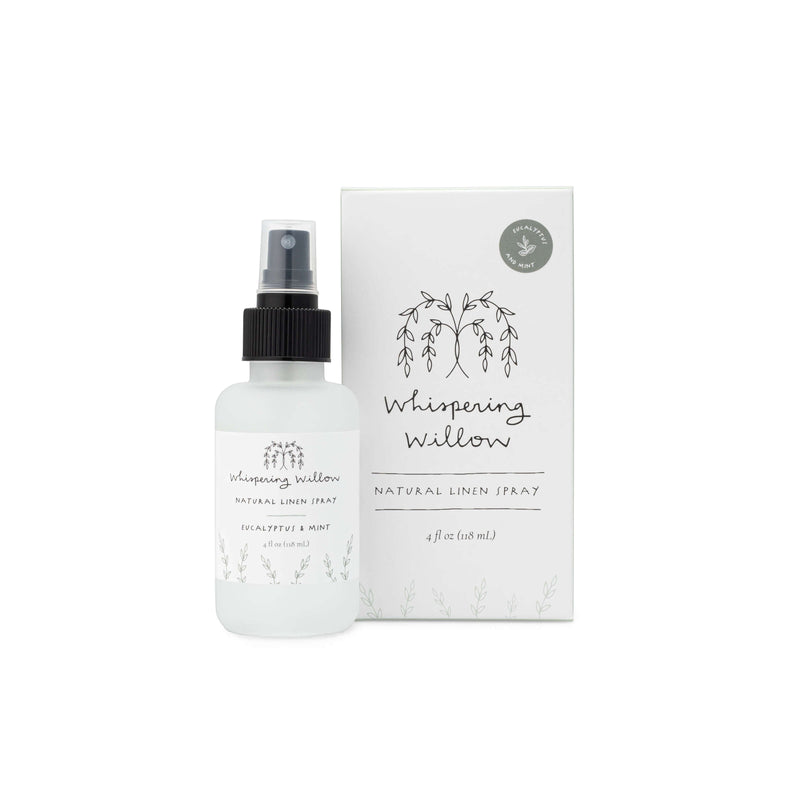 Whispering Willow Eucalyptus & Mint Natural Linen Spray Linen Spray