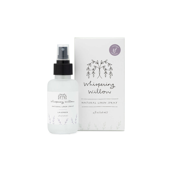 Whispering Willow - Lavender Natural Linen Spray 4.5oz.