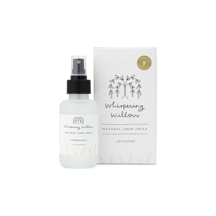 Whispering Willow - Lemongrass Natural Linen Spray