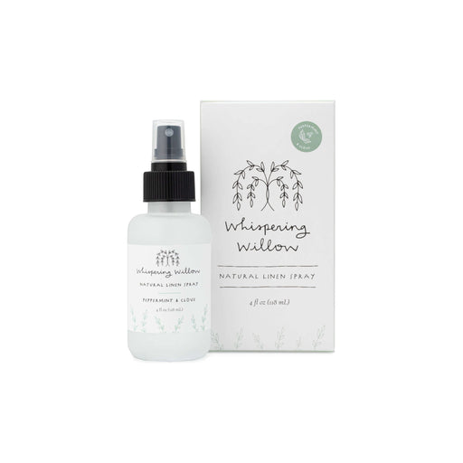 Whispering Willow - Peppermint Clove Natural Linen Spray