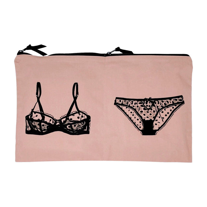 Bag-All - Double Lingerie Packing Pouch, Pink/Blush