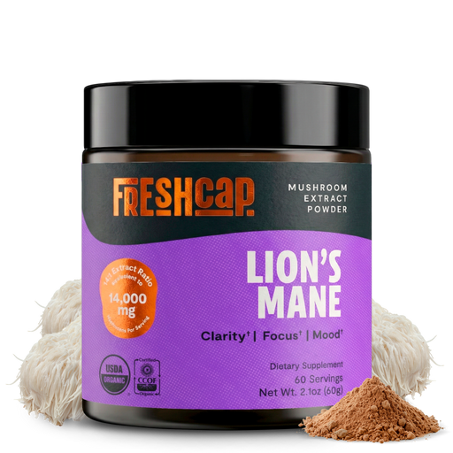 FreshCap Mushrooms Organic Lion’s Mane Mushroom Powder Powder