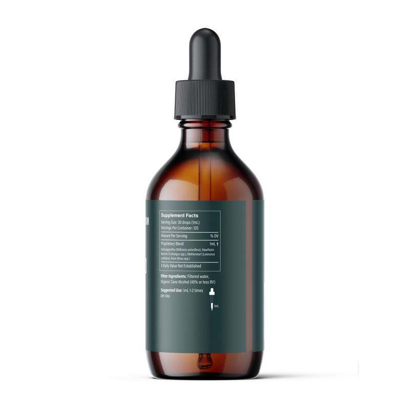 Portland Ashwagandha Farm Lionheart Blend - Fresh Spagyric Tincture Health Care