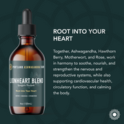Portland Ashwagandha Farm Lionheart Blend - Fresh Spagyric Tincture Health Care