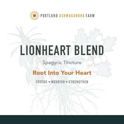 Portland Ashwagandha Farm Lionheart Blend - Fresh Spagyric Tincture Health Care
