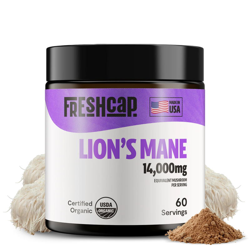 FreshCap Mushrooms Organic Lion’s Mane Mushroom Powder Powder