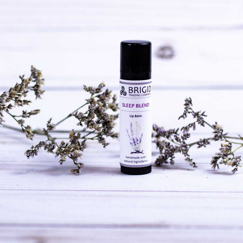 Brigid Trading Company Sleep Blend Natural Lip Balm - Lavender, Chamomile, and Vanilla Lip Balm