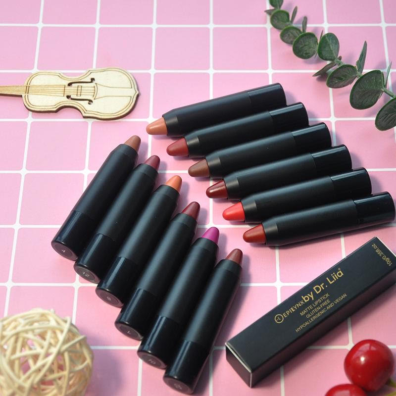 EpiLynx Perfect Lip Crayon – Hydrating, Buildable, Vegan & Gluten-Free Lipstick Balm Pencil