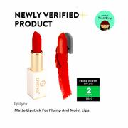 EpiLynx Vegan Matte Lipstick – Hydrating, Long-Wear, Magnetic Case lipstick