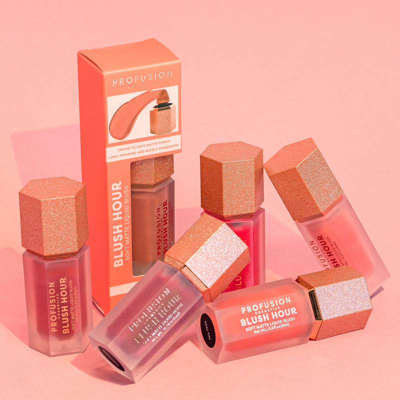 Profusion Cosmetics Blush Hour | Soft Matte Liquid Blush Face