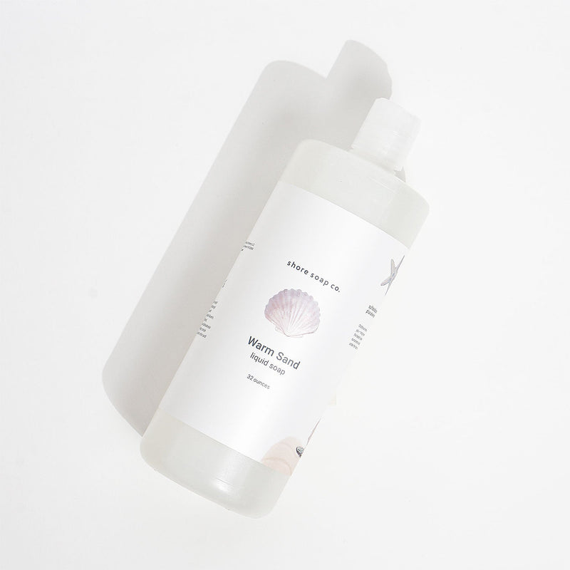 Shore Soap Co. Warm Sand Liquid Soap Refill Liquid Soap