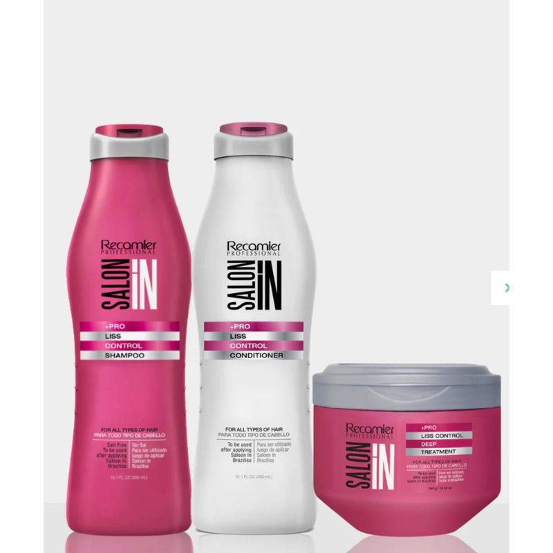 VIP Extensions Liss Control Shampoo + Conditioner + Deep Mask SET Hair Care