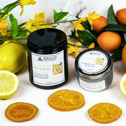 Brigid Trading Company Litha Soy Wax Candle - Lemon, Sweet Orange, Myrtle, and Ylang Ylang Aromatherapy Candle