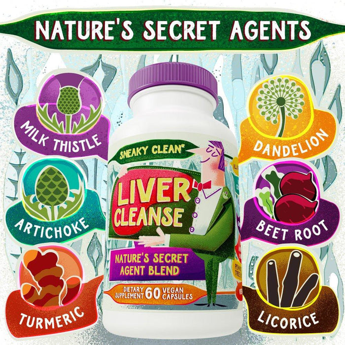 Hippie Farms - Hippie Farms - Liver Cleanse - Nature's Secret Agent Blend w/ Milk Thistle