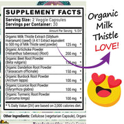 Hippie Farms Premium Liver Cleanse & Reset - Liver Detox, Bile Stimulation, Enzyme Support (AST/ALT) Vitamins & Supplements