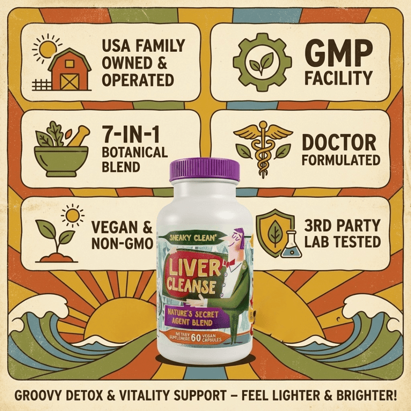 Hippie Farms Premium Liver Cleanse & Reset - Liver Detox, Bile Stimulation, Enzyme Support (AST/ALT) Vitamins & Supplements
