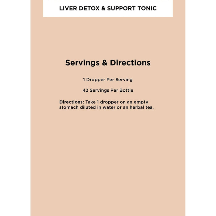 Zuma Nutrition - Liver Detox & Support Tonic