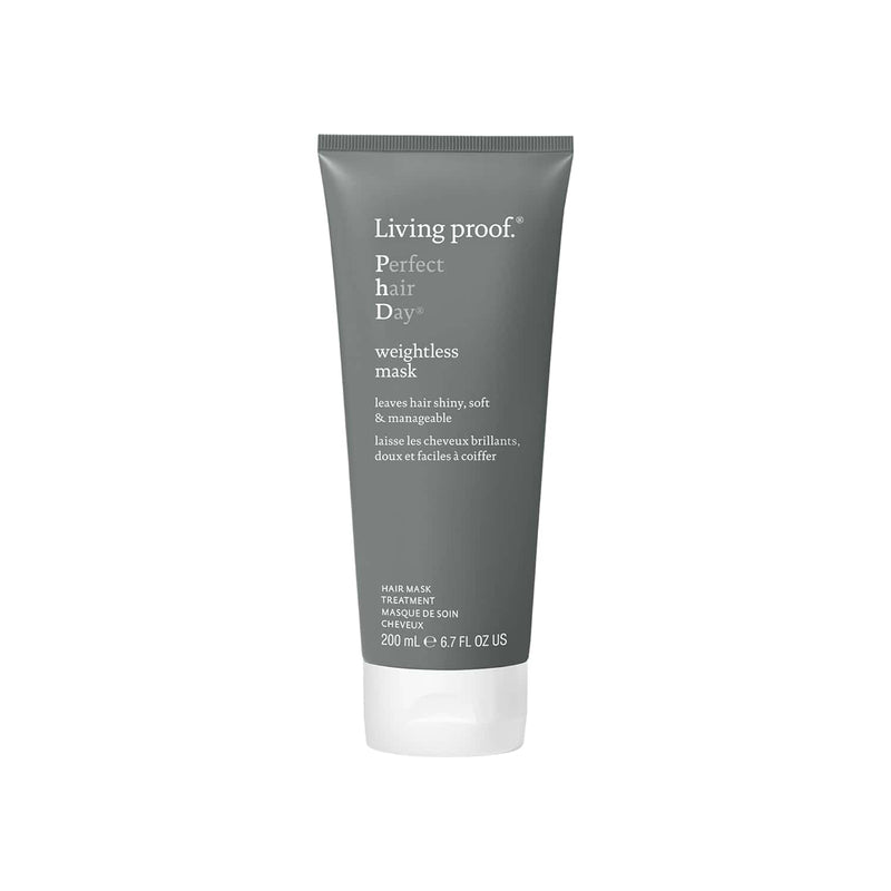 Nava Beauty Living Proof Perfect Hair Day Weightless Mask 6.7 OZ White Smoke