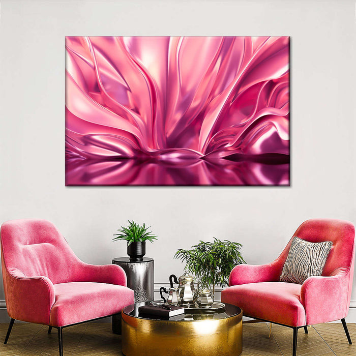 Blush Pink Abstract Wall Art