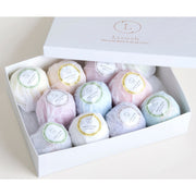 Lizush 11 Bath Bombs Gift Box +  one Free Bomb to make 12 !! BATH BOMBS & SHOWER STEAMERS
