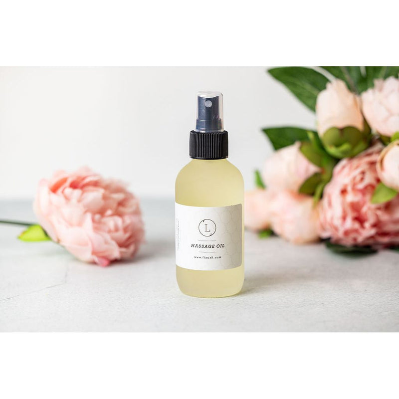 Lizush Eucalyptus Aromatherapy Massage Oil – Natural Body Oil Massage Oils Lavender