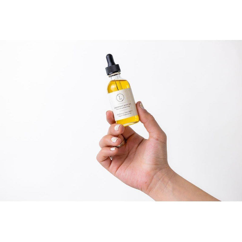 Lizush Natural Body Oil, Grapefruit Moisturizing Body Oil CREAMS & OILS