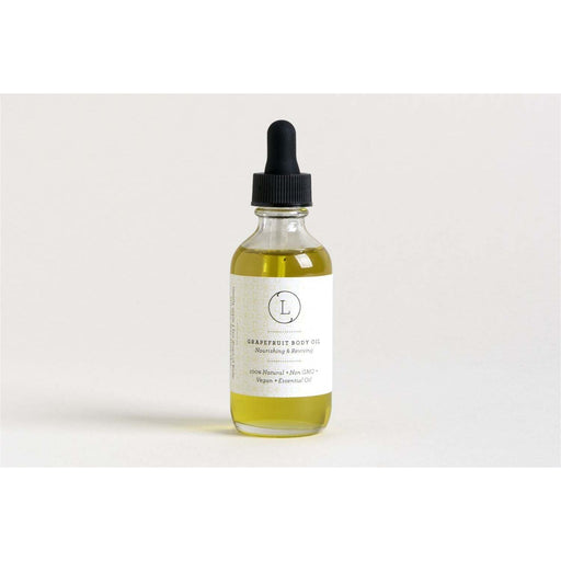 Lizush Natural Body Oil, Grapefruit Moisturizing Body Oil CREAMS & OILS