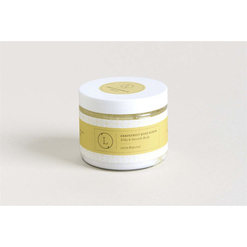 Lizush Grapefruit Body Scrub – Natural Exfoliating Salt Scrub Body Scrubs Lavender