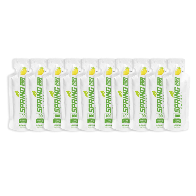 myspringenergy Lemon Power Snack with 113 mg of Caffeine 100 Kcal Power Snack