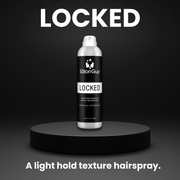 TheSalonGuy LOCKED Matte Finish Medium Hold Hairspray Original Version Haircare