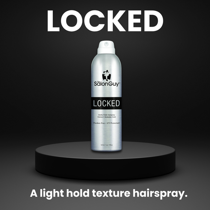 Thesalonguy - Locked Matte Finish Medium Hold Hairspray Original Version