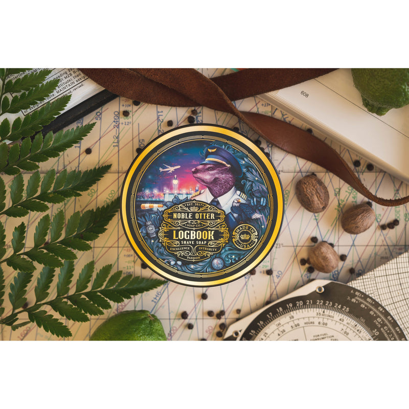 Noble Otter Logbook Shave Soap Shaving Soap