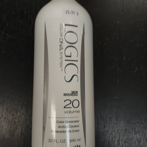 VIP Extensions Logics 20 Volume Color Generator, 32 oz Hair Developer Black