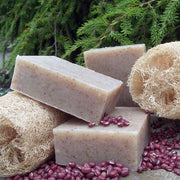 Chagrin Valley Soap & Salve Natural Soap: Loofah Adzuki Exfoliating Soap