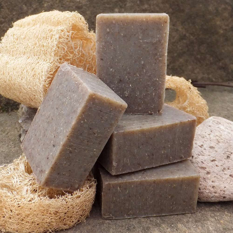 Chagrin Valley Soap & Salve Natural Soap: Loofah Pumice Foot Scrub Soap