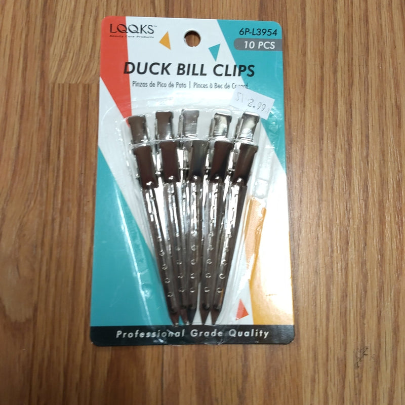 VIP Extensions Looks Duck Bill Clips 10 Pcs Hair Accessories