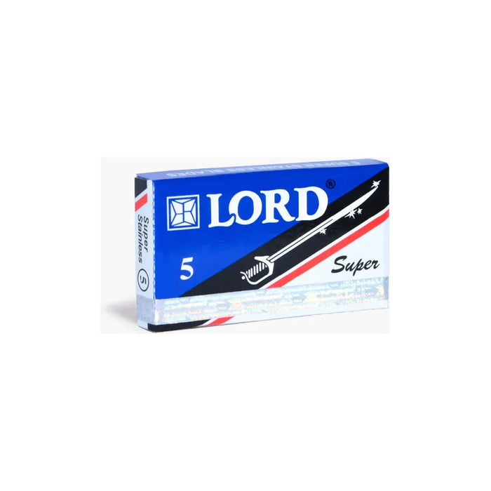 Lord Super Super Stainless Double Edge Razor Blades - 5 Pack