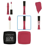 VIP Extensions L'Oreal Paris Infallible Pro Matte Liquid Lipstick, Raspberry Rose 0.21 oz Beauty Supplies