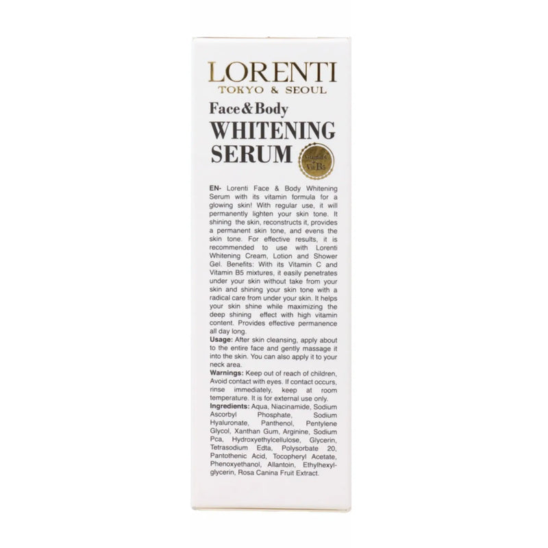 Vip Barber Supply Lorenti Whitening Serum 50ml Face Serum Light Gray