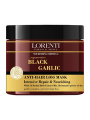 Vip Barber Supply Lorenti Deep Conditioning Hair Mask 500ml Hair Treatment Black Garlic
